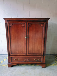 Tallboy Armoire with Hidden Drawers