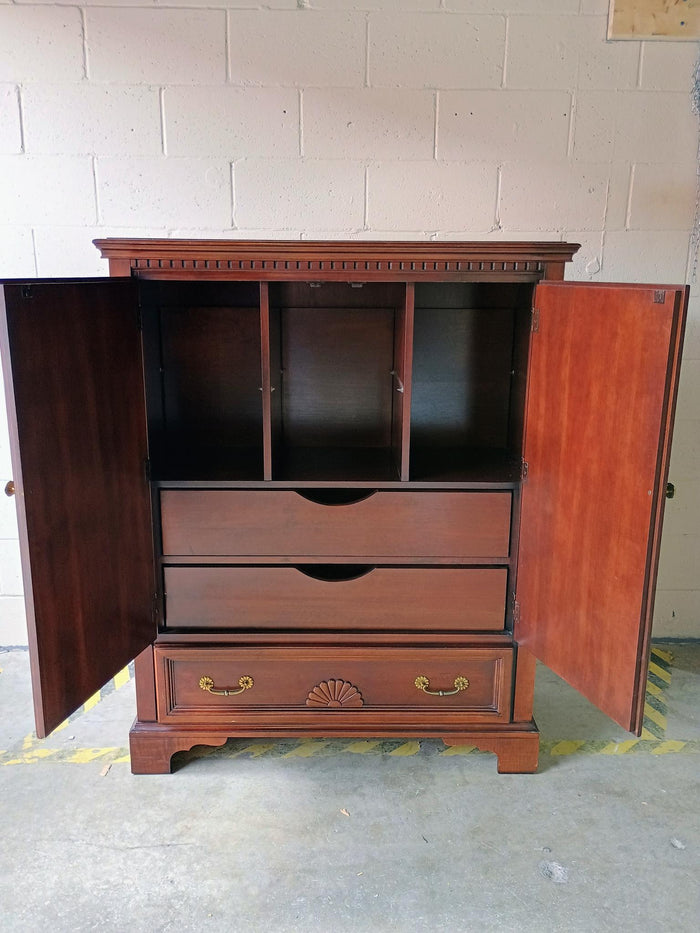 Tallboy Armoire with Hidden Drawers