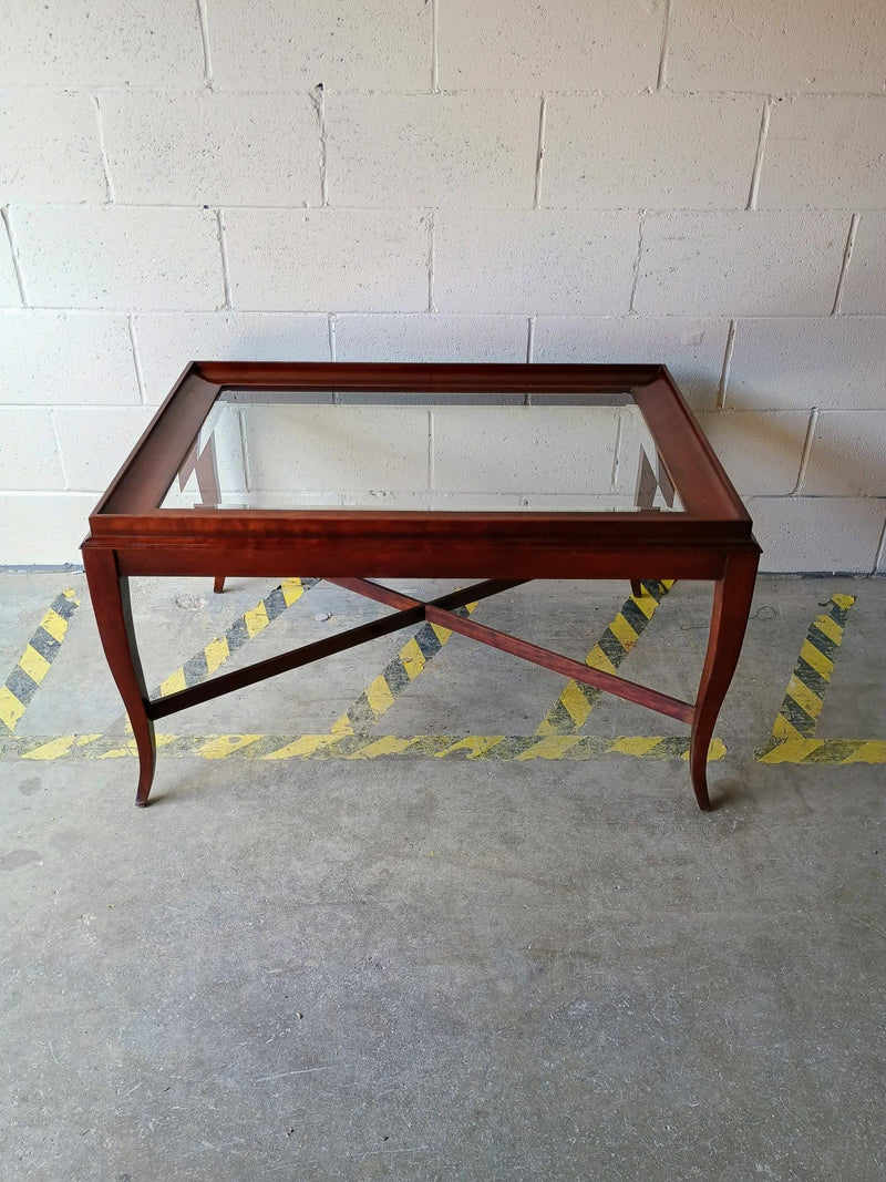 Beveled Glass Coffee Table