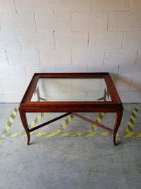 Beveled Glass Coffee Table