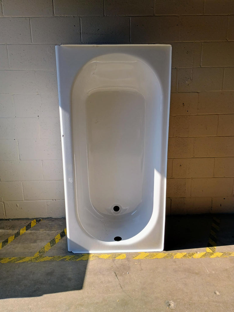 Metal Right Hand Drain Bathtub