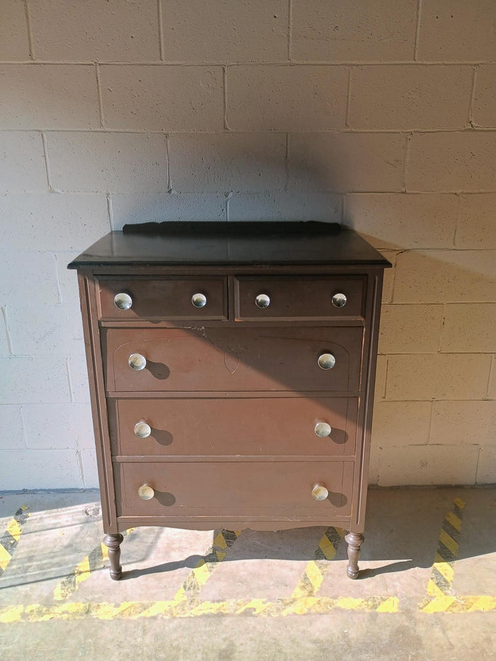 Vintage Tall Boy Dresser