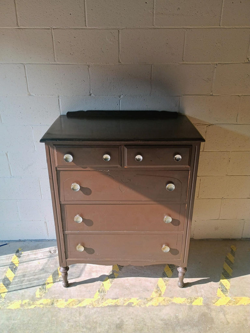 Vintage Tall Boy Dresser