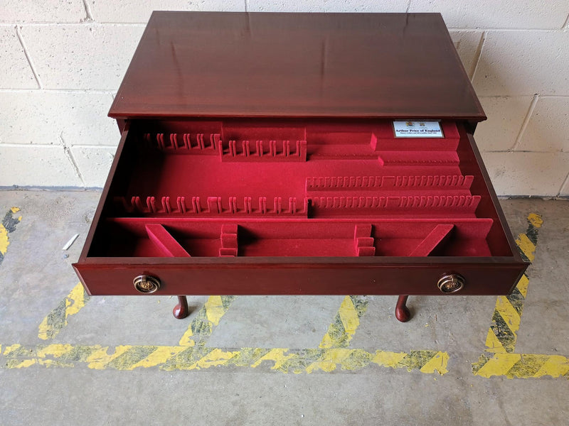 Low Hutch - Silverware Storage