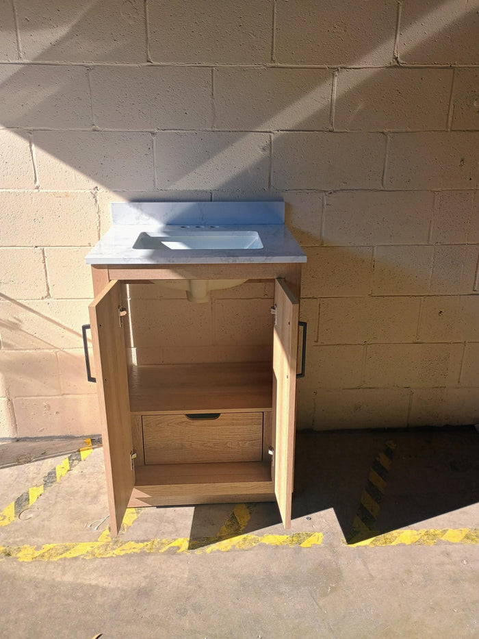 Vanity Cabinet with Quartz Top