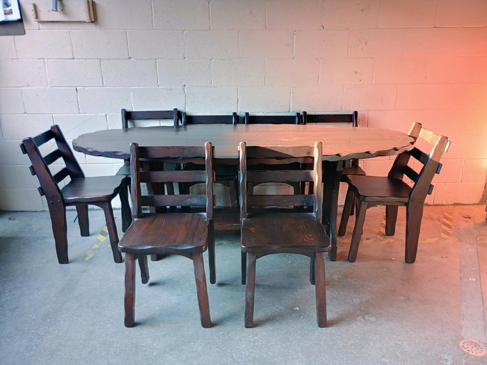Large Oval Kitchen Set