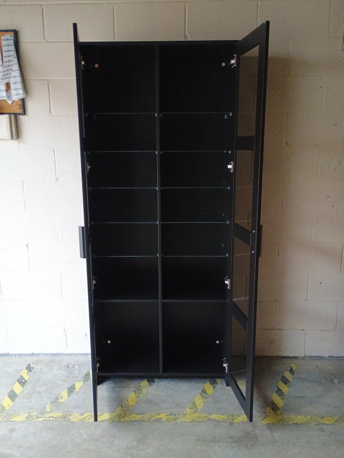 Display Cabinet With Glass Shelves by Ikea