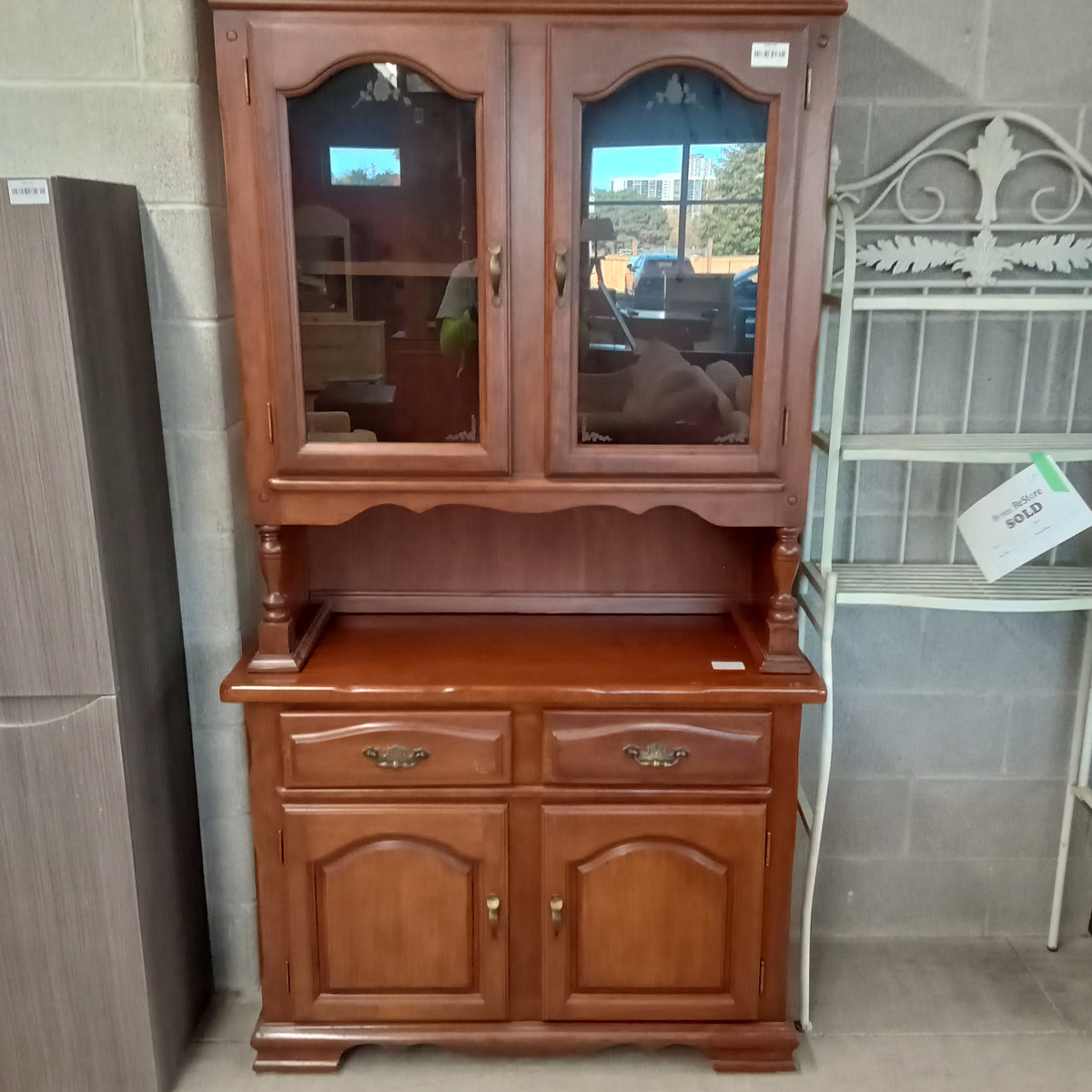 42"W 2-Piece China Display Cabinet