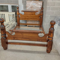 64"W Solid Wood Bed Frame - Queen