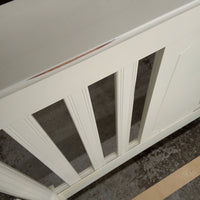 44.5"W Cream Bed Frame - Twin