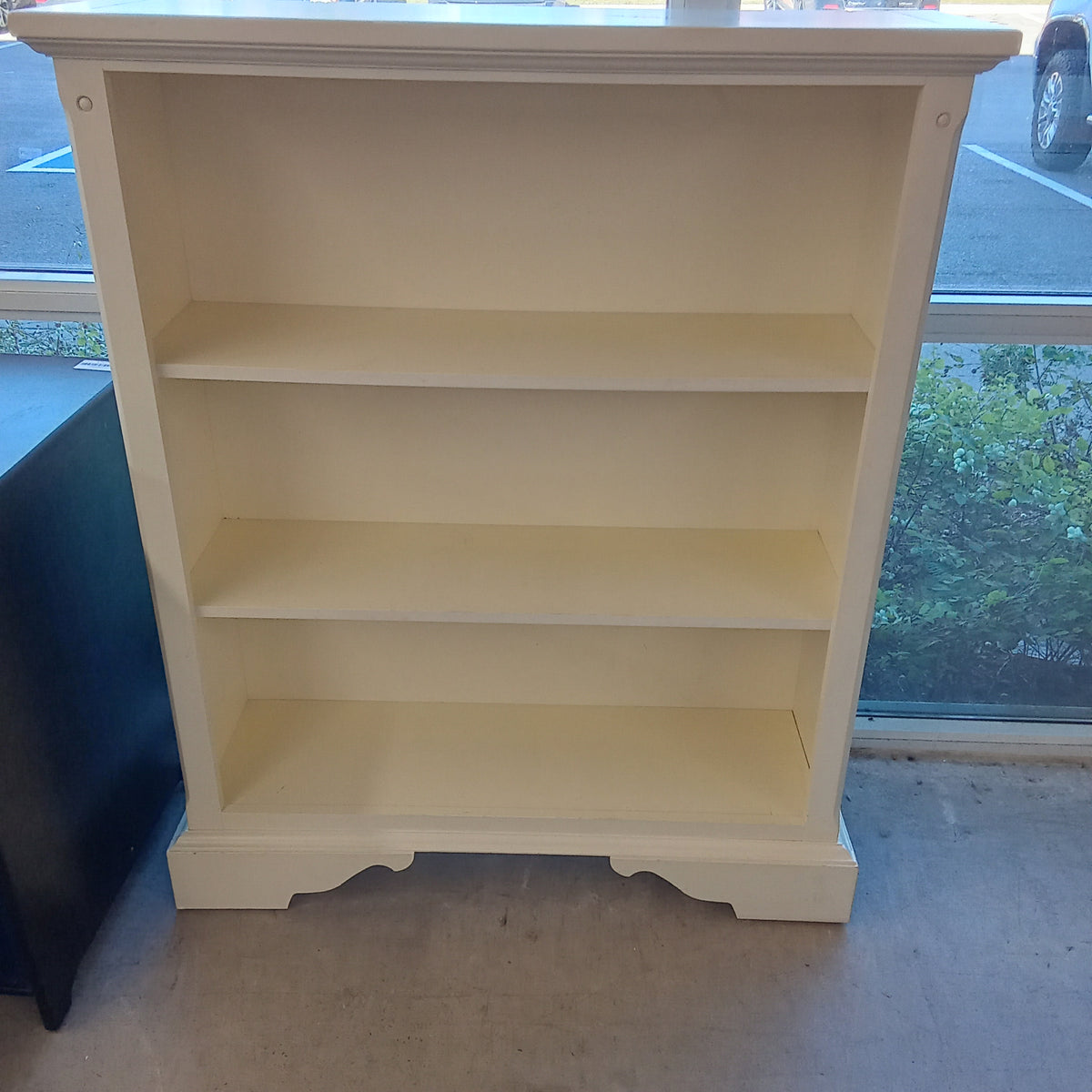 39"W Cream Book Case