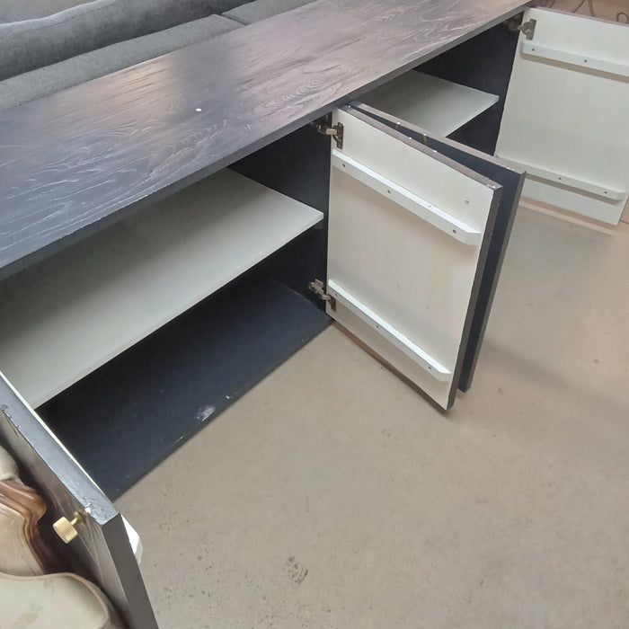 81"W Four Door Credenza