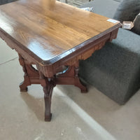 33"W Solid Wood Console Table