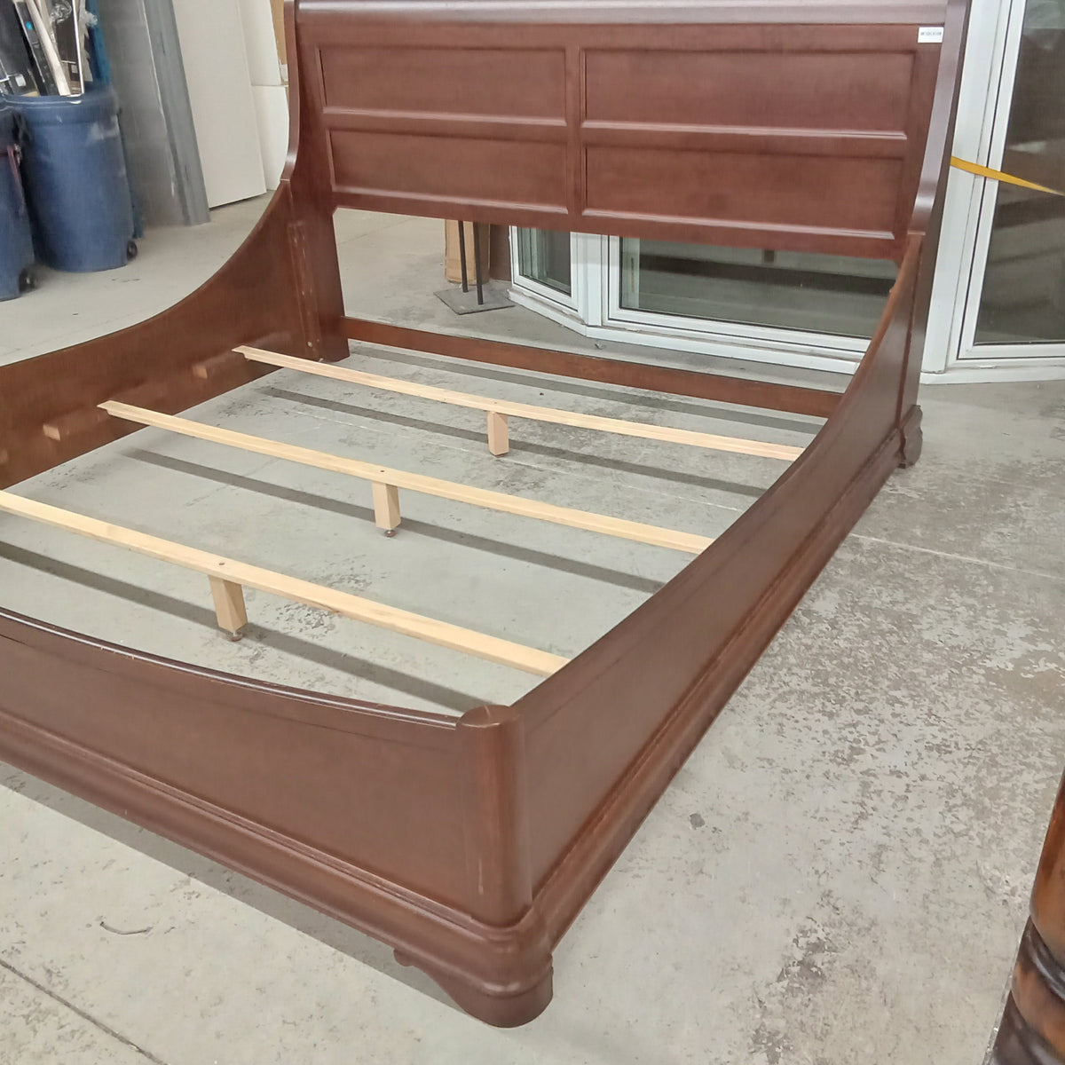 84"W Solid Wood Bed Frame - King