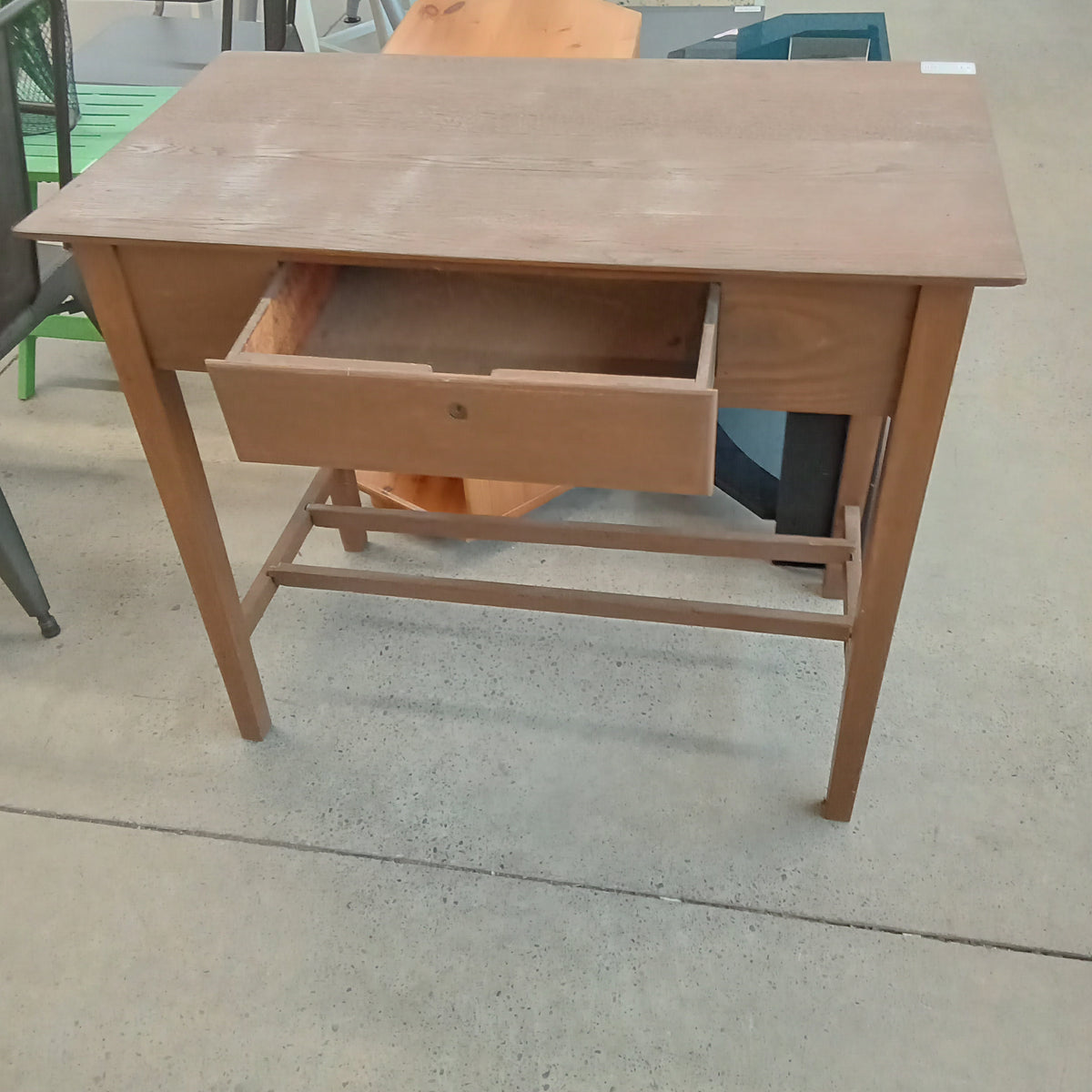36"W Desk with Single Drawer