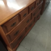 58"W 8-Drawer Dresser