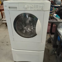 27"W Front Load Washing Machine with Lower Laundry Drawer