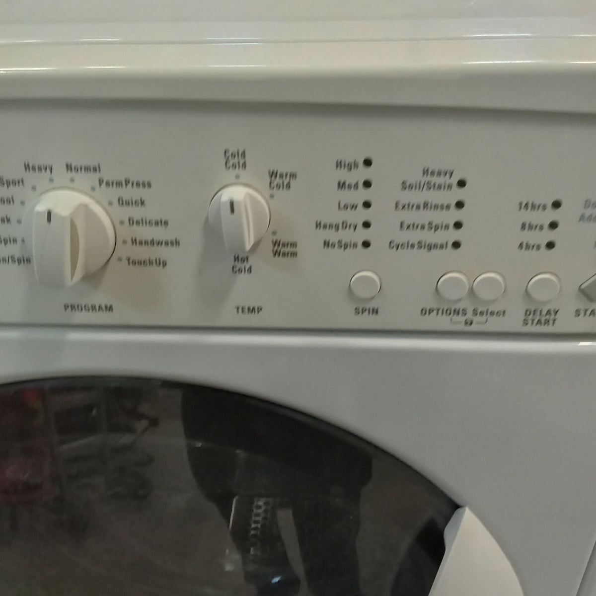 27"W Front Load Washing Machine with Lower Laundry Drawer