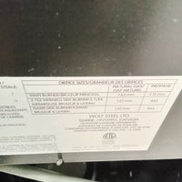 48"W Natural Gas Barbeque