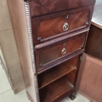 19.5"W Vintage Two Drawer Cabinet