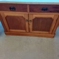 44"W Small Kitchen Island with Marble Top