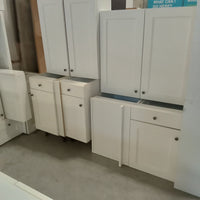 17 Piece White Kitchen Cabinet Set