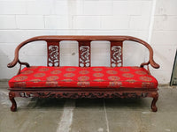 Ming Style Asian Rosewood Sofa