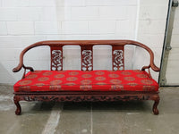 Ming Style Asian Rosewood Sofa