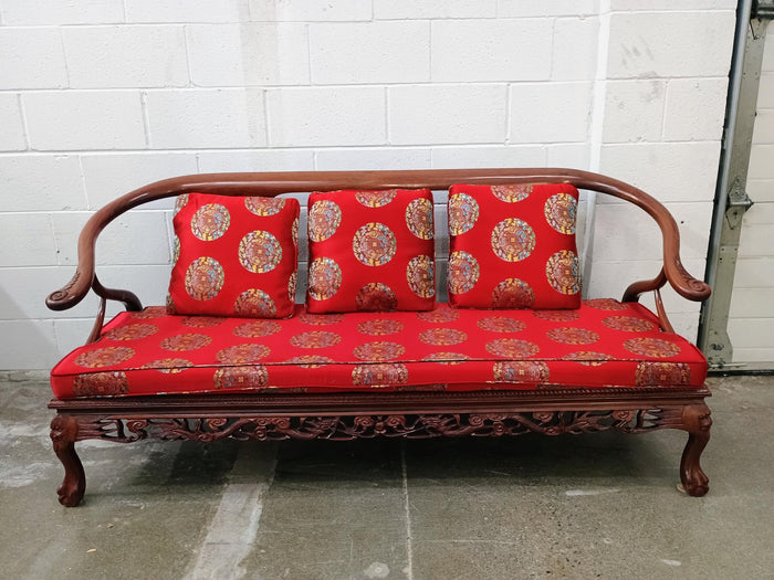 Ming Style Asian Rosewood Sofa