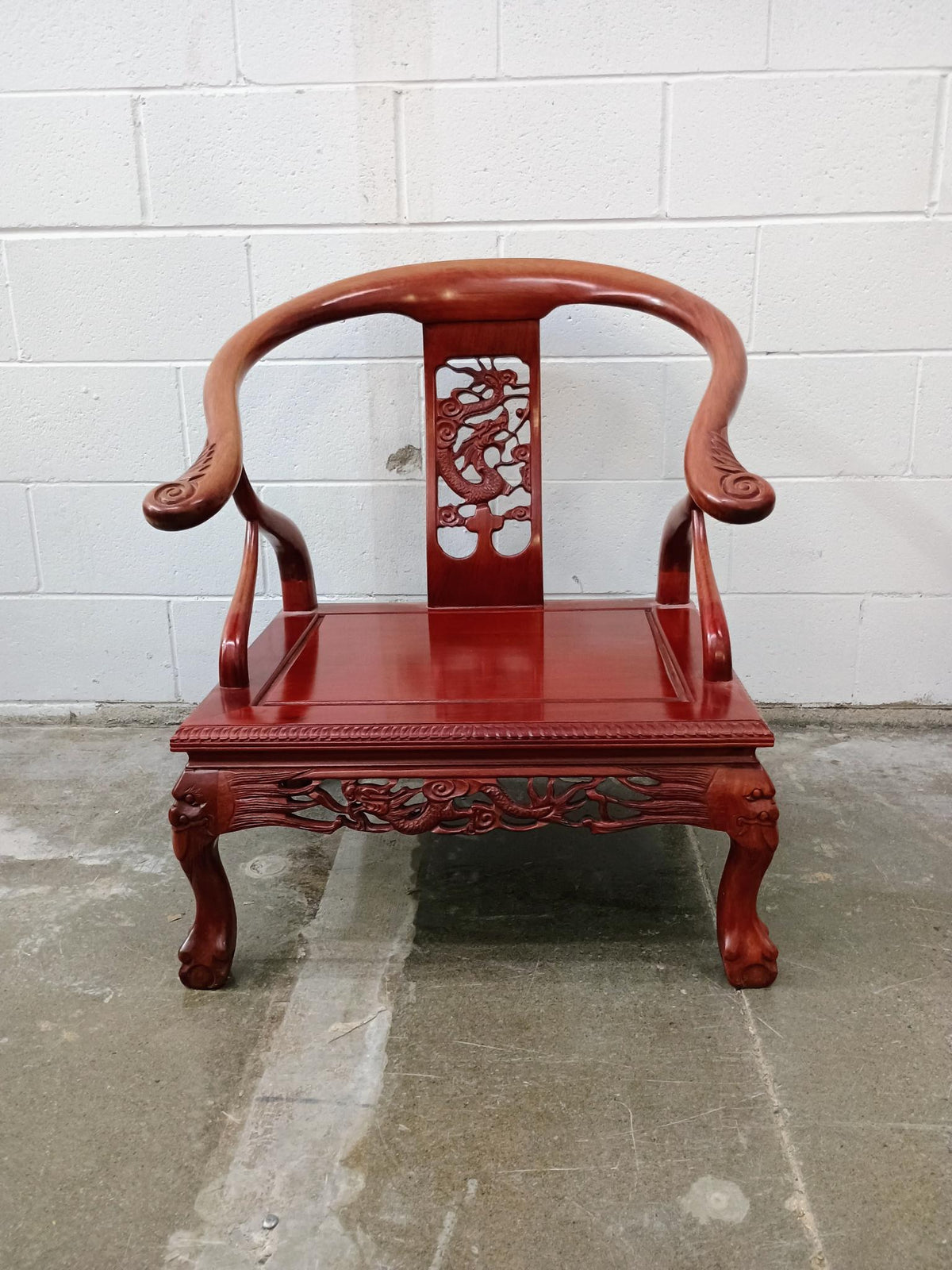 Solid Wood Armchair