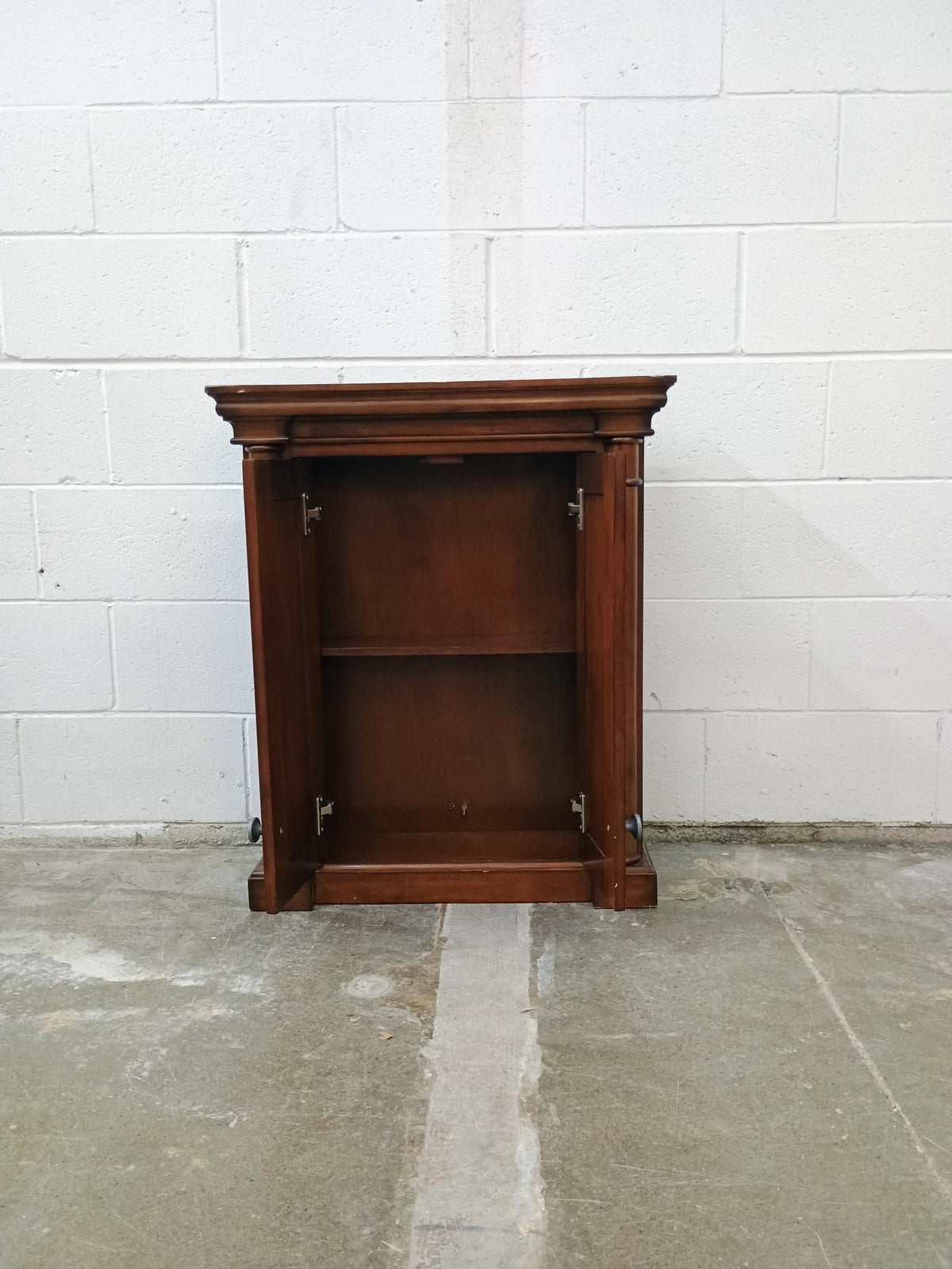 Medicine Cabinet on Brown