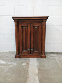 Medicine Cabinet on Brown