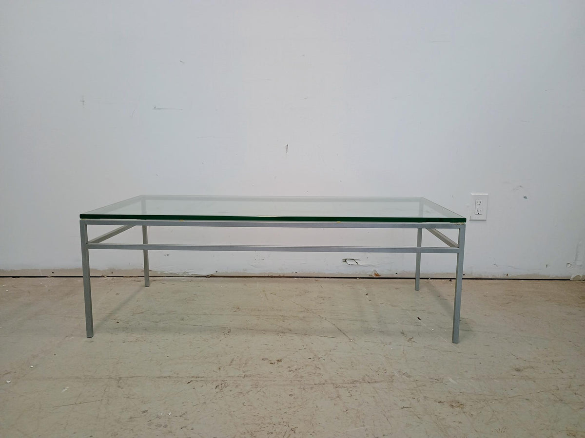 Modern Coffee Table with Glass Top