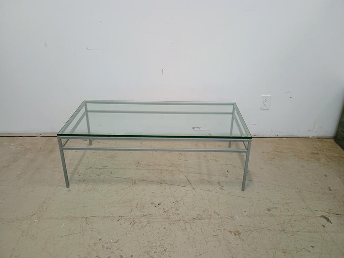 Modern Coffee Table with Glass Top
