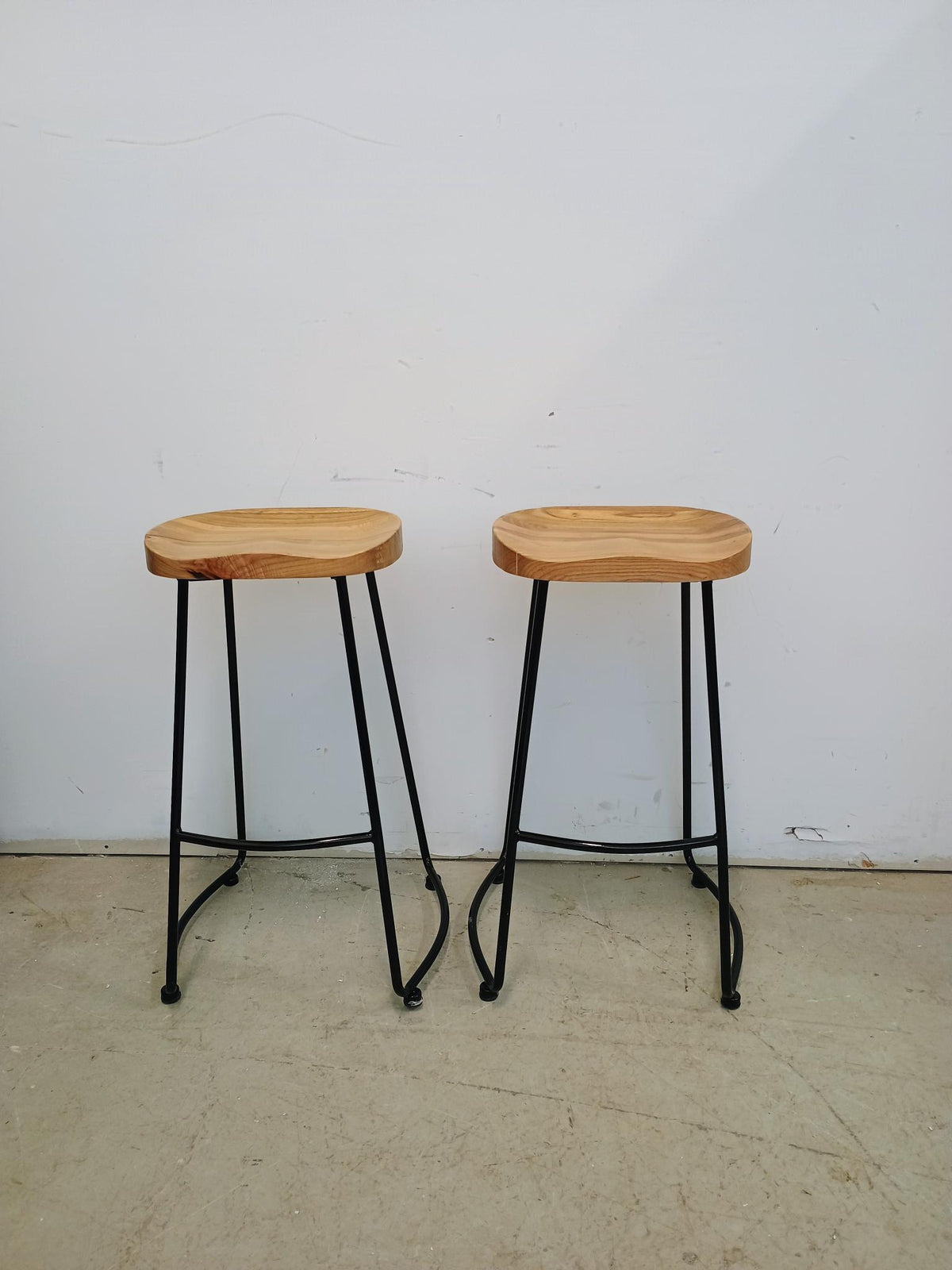 Set of 2 Modern Bar Stools