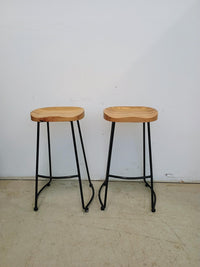 Set of 2 Modern Bar Stools