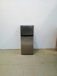 Vissani 4.5 cu. ft. Stainless Steel 2-Door Mini Refrigerator