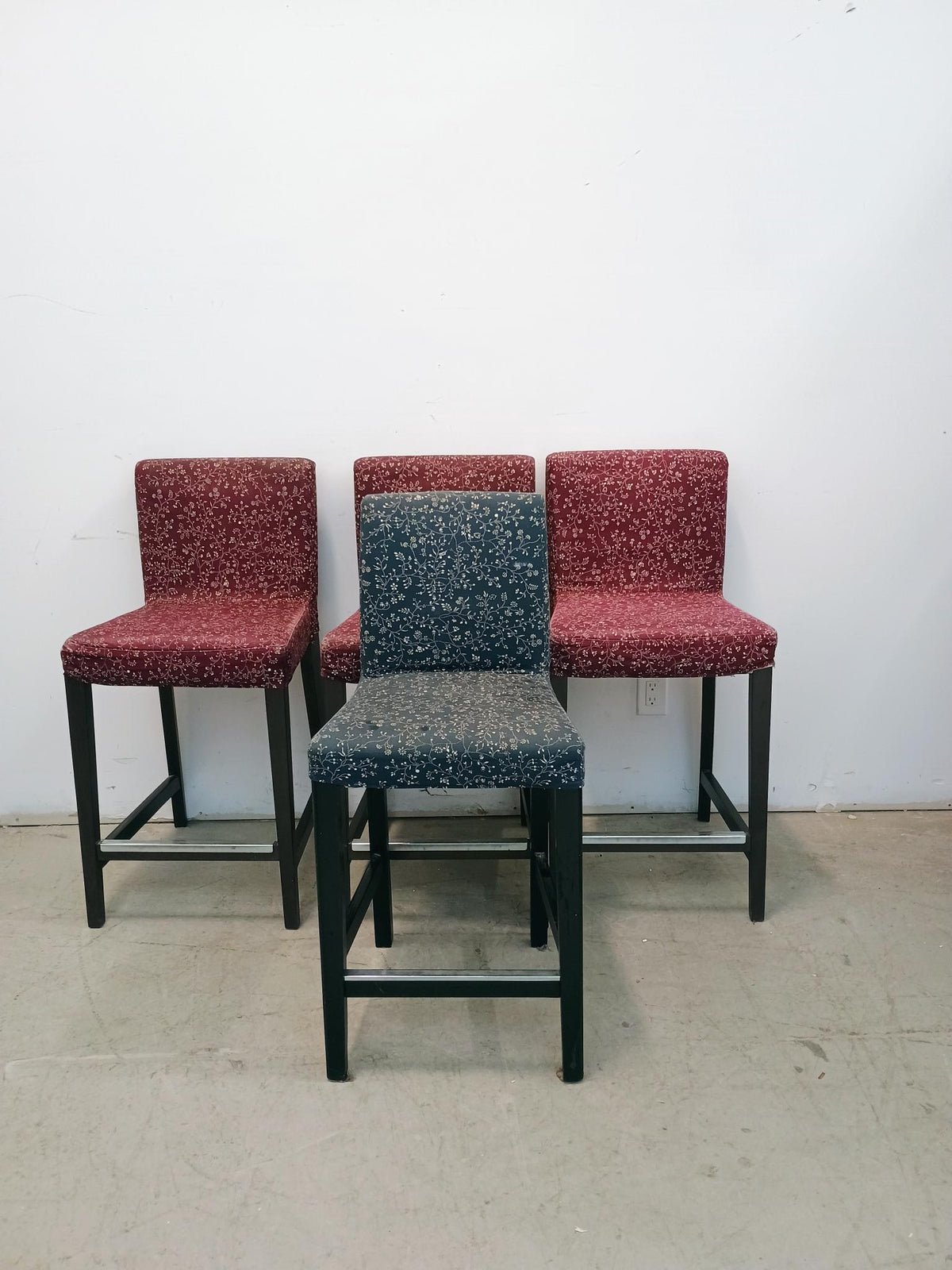 Set of 4 Bar Chairs by Ikea