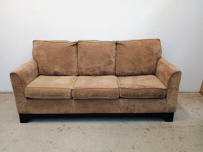 Beige Upholstered Sofa