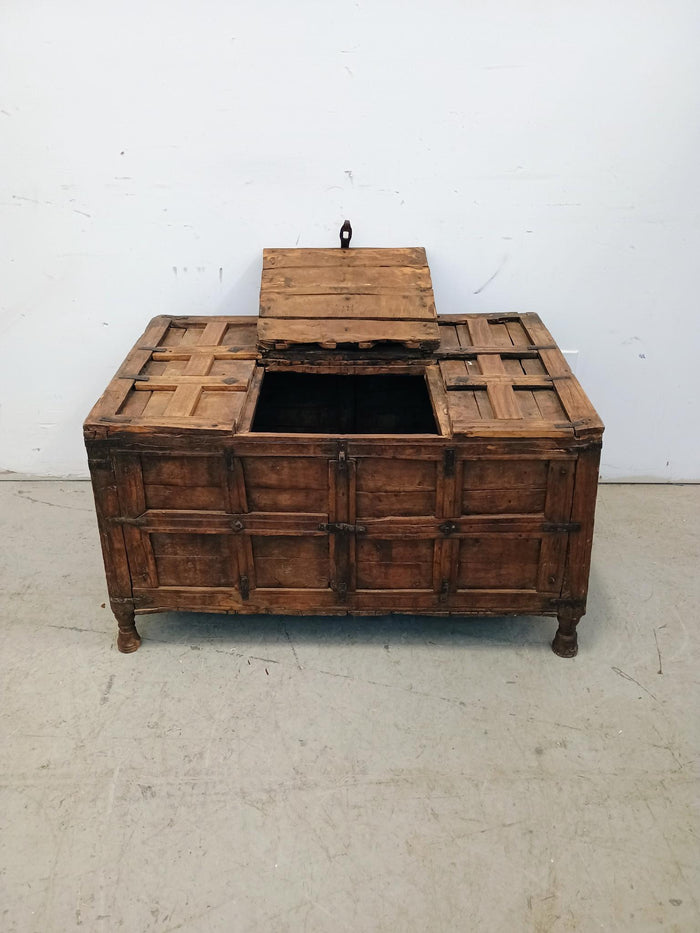 Antique Wooden Chest, 1920s