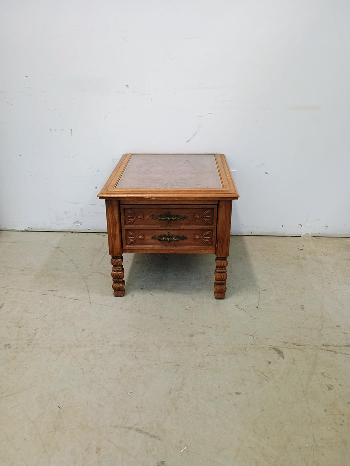 Solid Wood Side Table