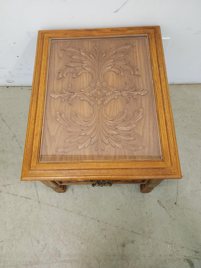 Solid Wood Side Table