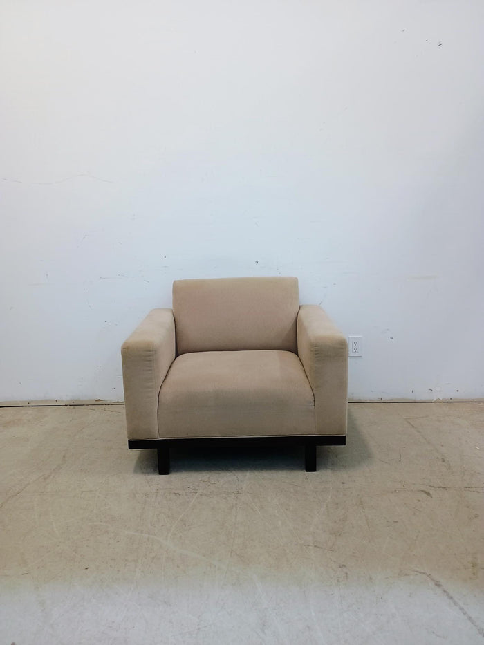 Accent Chair in Light Olive Green