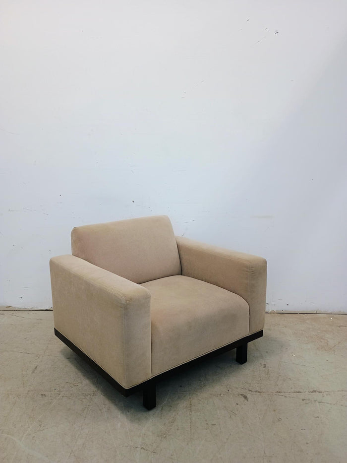 Accent Chair in Light Olive Green