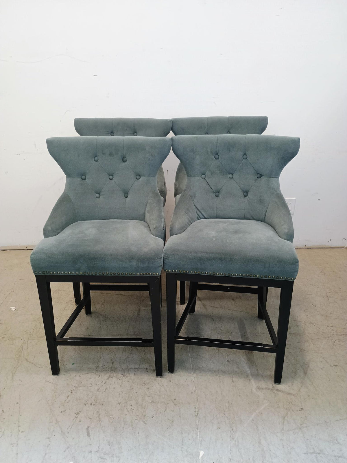 Set of 4 High Accent Chairs