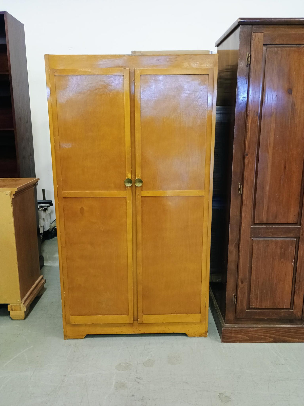 Vintage Wardrobe in Maple