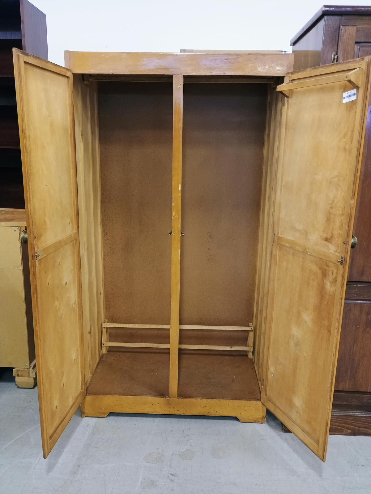 Vintage Wardrobe in Maple