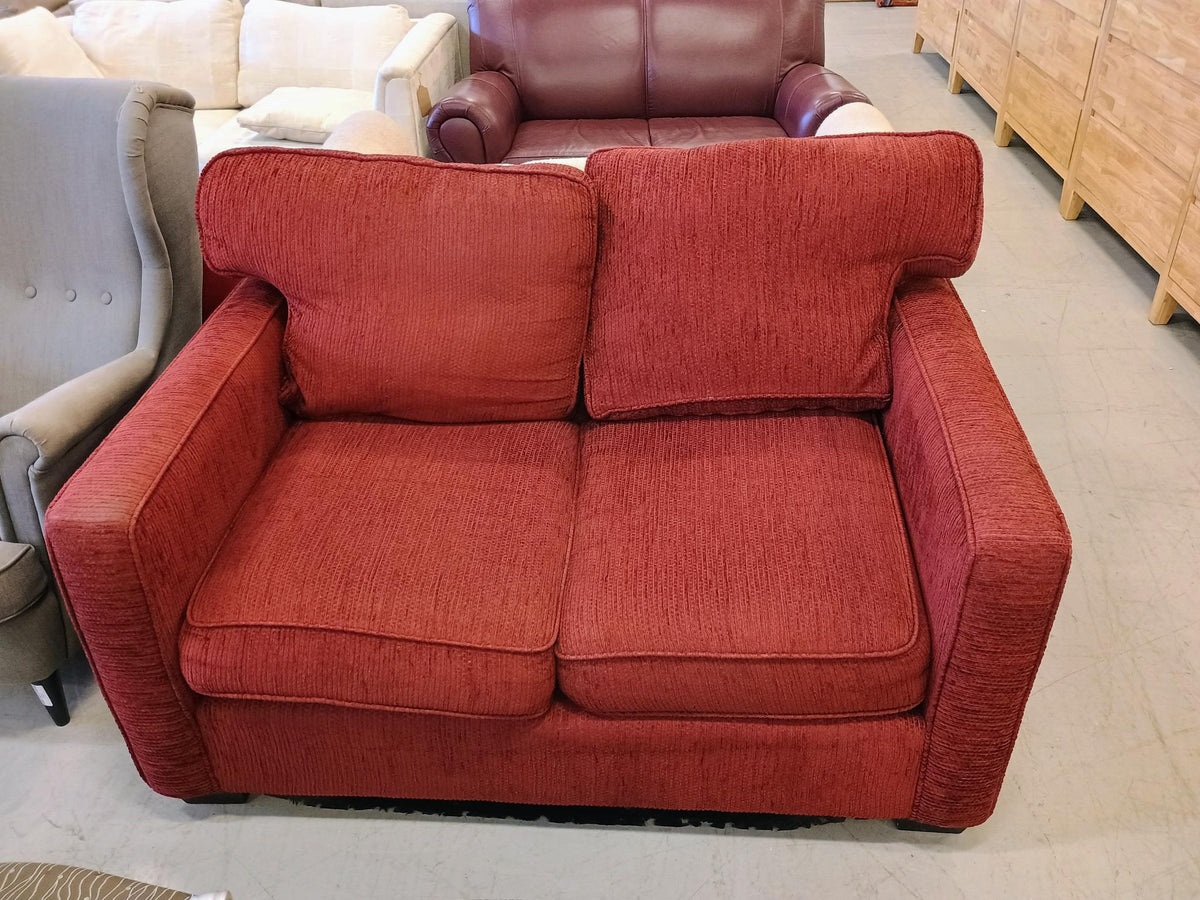 Vintage Loveseat in Red