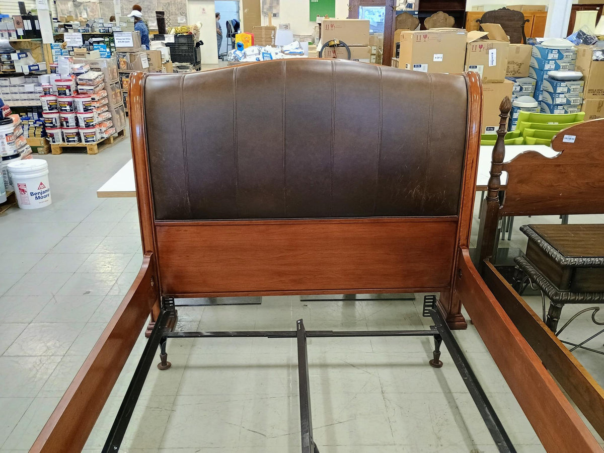 Sleigh Queen Size Bed Frame