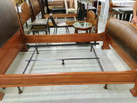 Sleigh Queen Size Bed Frame